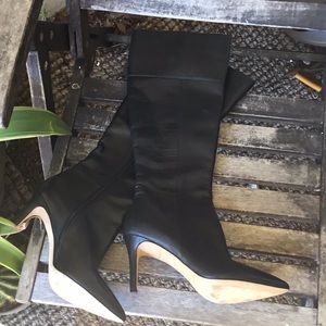 Via Spiga pointed toe knee boots never worn 7